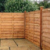 winchester 4ft dipped waney edge panels winchester 4ft dipped waney ed ...