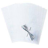 Wilton Clear Party Bags with Ties 351138