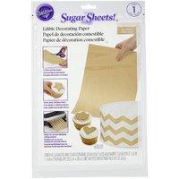 wilton shimmer sugar sheets 085 ounce 360750