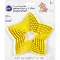 Wilton Nesting Stars Cookie Cutter Set of 6 351041