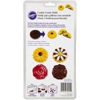 wilton daisyrose cookie candy mould 360769