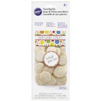 wilton primary dots treat bag kit 6 ct 360774