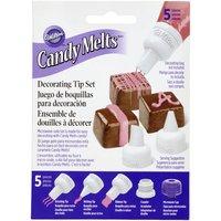Wilton 5-Piece Candy Melt Decorating Tip Set 360355