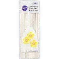 wilton 8 inch lollipop sticks 25 pack 350837