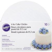 Wilton 6 inch Cake Circles - 10 Pack 351270