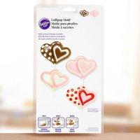 Wilton Double Heart Lollipop Mould 350871