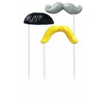 Wilton Moustache Fun Face Lollipop Moulds 351095