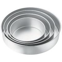 wilton 4 piece aluminum performance deep round tin set 350968