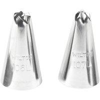 Wilton Numbers 106 and 107 Drop Flower Tip Set 351104