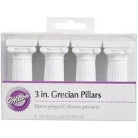 Wilton 3 inch Grecian Pillars - 4 Pack 351287