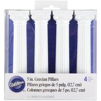 wilton 5 inch grecian pillars 4 pack 351299