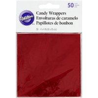 wilton foil wrappers red 350882