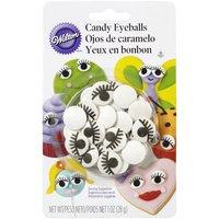 wilton candy eyeballs with eyelashes icing decorations 351094