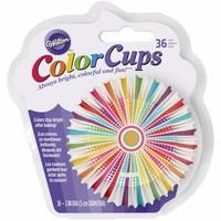 Wilton Colorcup Standard Dots And Stripes 36 Count 409449