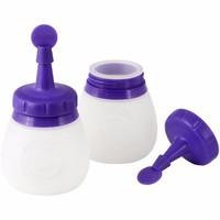 Wilton 2 Pack Candy Mini Silicone Bottles 409474