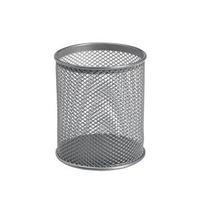 wire mesh pencil holder silver 300094