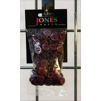 Wine colour Buttons approx. 50g