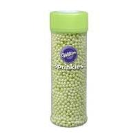 Wilton Green Sugar Pearl Sprinkles 136g