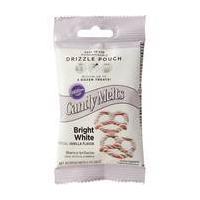 Wilton Bright White Candy Melts Drizzle Pouch 56g