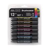 Winsor & Newton Vibrant BrushMarker Set 12 Pack