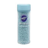 wilton blue sugar pearl sprinkles 136g