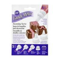 wilton candy melts chocolate decorating tip set