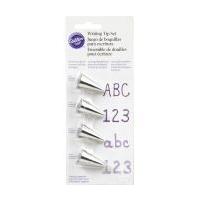Wilton Writing Decorating Tips 4 Pack