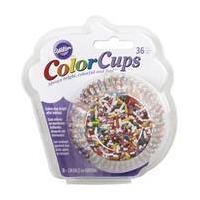 Wilton Colour Cups Sprinkles Cupcake Cases 36 Pack