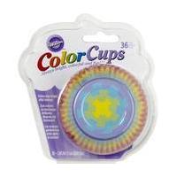 Wilton Colour Cups Rainbow Cupcake Cases 36 Pack
