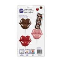 Wilton Pucker Up Lips Chocolate Lollipop Mould