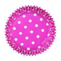 wilton pink polka dot cupcake cases 75 pack