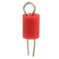 william hughes 207 15mm red test terminal pack of 100