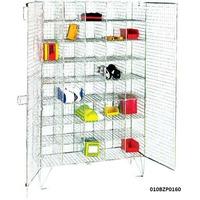 Wire Mesh Lockers with 2 Doors & 40 Compartments 830w x 305d