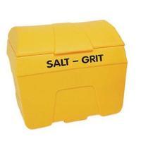 winter saltgrit bin no hopper 400 litre yellow 317066