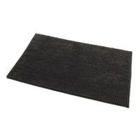 wilko bath micro mat black 50 x 80cm