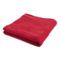 wilko bath towel chilli red