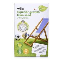 Wilko Superior Growth Lawn Seed 1kg