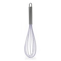 Wilko Silicone Whisk with Stainless Steel Handle