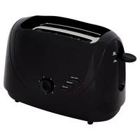 wilko toaster 2 slice black