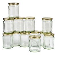 Wilko Twist Top Jar 300ml 12pk