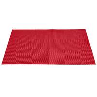 Wilko Teslin Placemat Red 40cm x 30cm