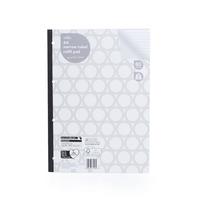 Wilko Refill Pad A4 Narrow Ruled 80 Sheets 70GSM