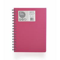 wilko wiro notebook a5 ruled 80 sheets 80gsm