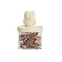 Wilko Binder Clip Jar Sanctuary