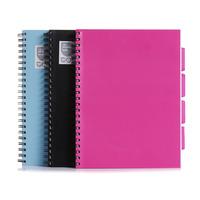 Wilko Project Book with Dividers A4 80gsm 100 Sheets