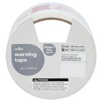 Wilko Warning Tape Fragile 50mm x 30m