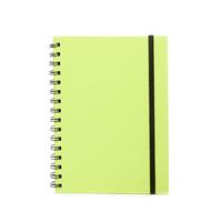 wilko notebook a5 hard back wiro lime