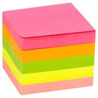 Wilko Sticky Notes Neon 400 Sheets 50 x 50mm