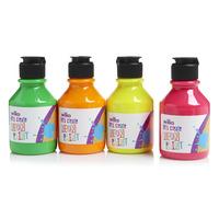 Wilko Let\'s Create Neon Paint Set 150ml 4pk