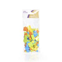 wilko lets create assorted foam shapes 180pk